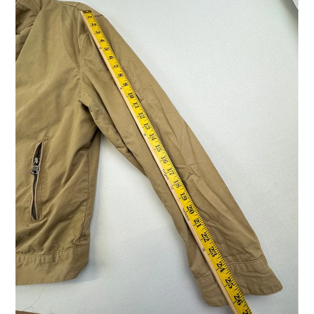 Banana Republic Garment Dye Herringbone Jacket‎ Khaki Men's Large